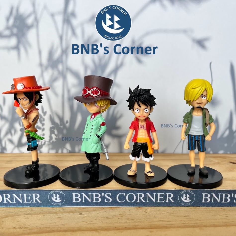 Mô hình nhân vật One Piece cao 8-9cm