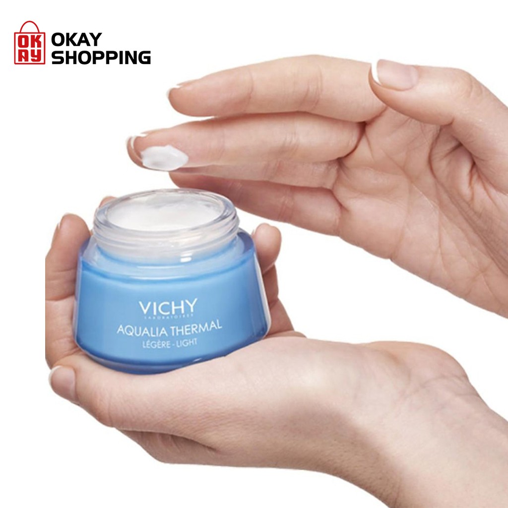 Kem dưỡng ẩm cho da khô, da mất nước và da nhạy cảm Vichy aqualia thermal light 50ml | BigBuy360 - bigbuy360.vn