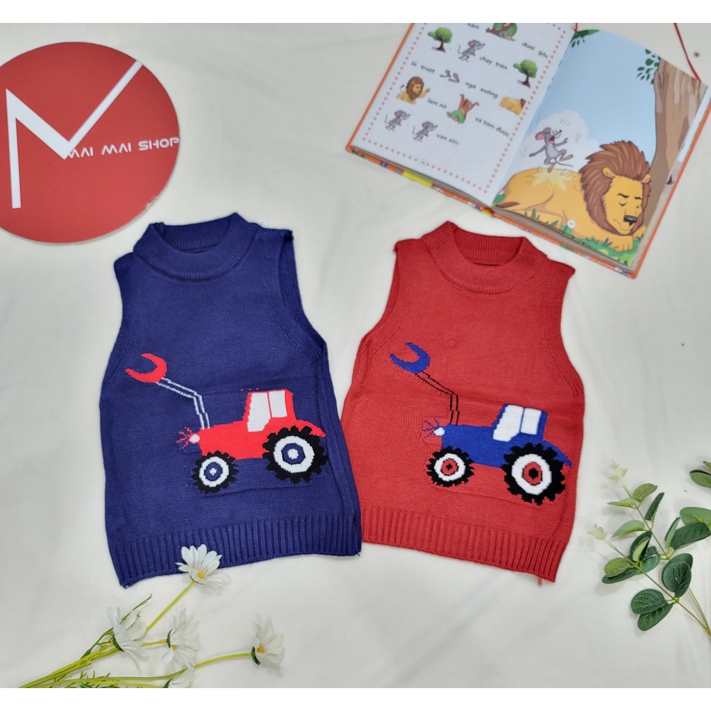 Áo ghile, gi lê len cho trẻ em 8-18 kg-Bảng 7