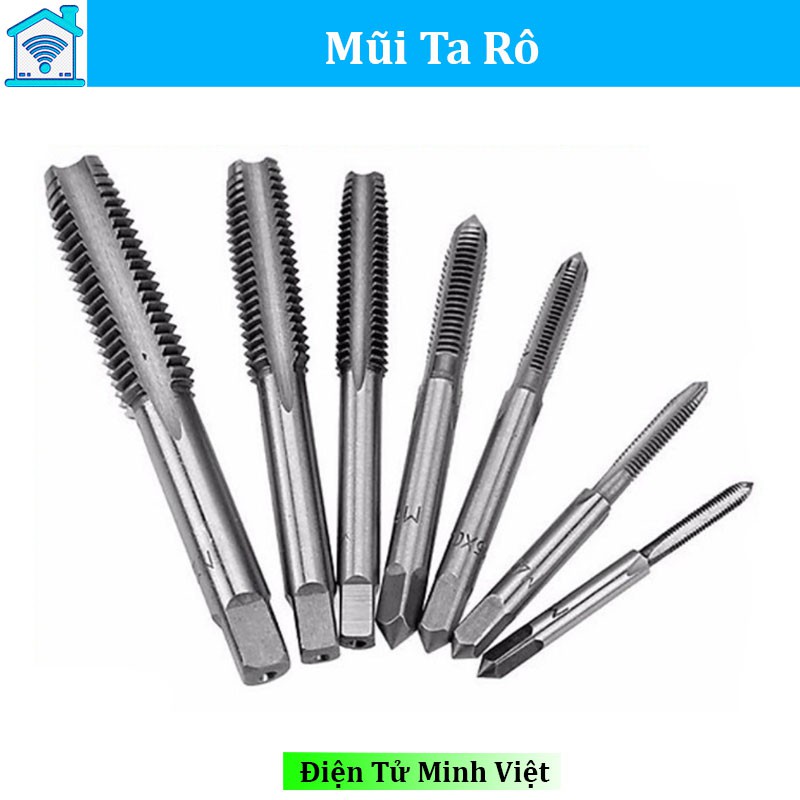 Mũi Taro Ta Rô Ren Các Loại 3mm 4mm 5mm 6mm 8mm 10mm