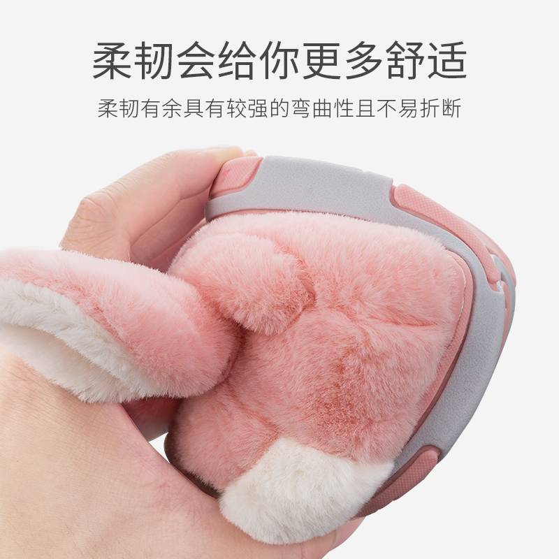 Dép Bông Đi Trong Nhà Đế Mềm Giữ Ấm Cho Ba Mẹ Và Bé