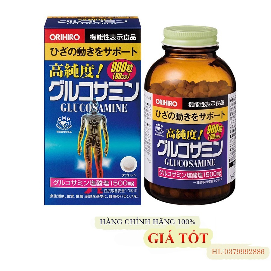 [HSD 11/2022] Viên bổ xương khớp Glucosamin 900 viên Nhật Bản