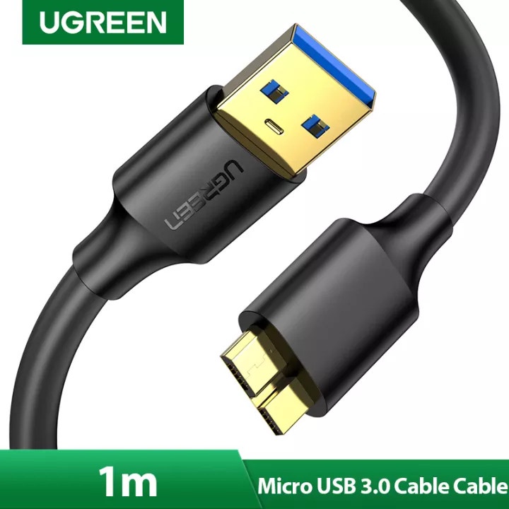 Cáp USB 3.0 dùng cho HDD 2.5 ing Chính hãng Ugreen 10365 10841 10840 10843 US130 (đầu Mạ Vàng)