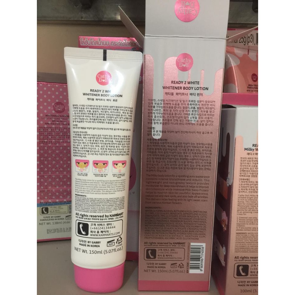 Dưỡng trắng da toàn thân Ready 2 White Body Lotion 150ml - Thái Lan | BigBuy360 - bigbuy360.vn