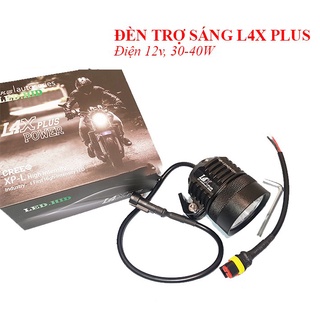 Đèn Trợ Sáng L4X Chip XM L2 [ Kèm Phụ Kiện ]