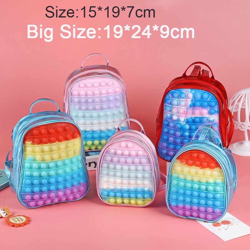 Đồ Chơi Nắn Bóp Hình Ba Lô Mềm Mại Giải Tỏa Căng Thẳng Cho Người Lớn