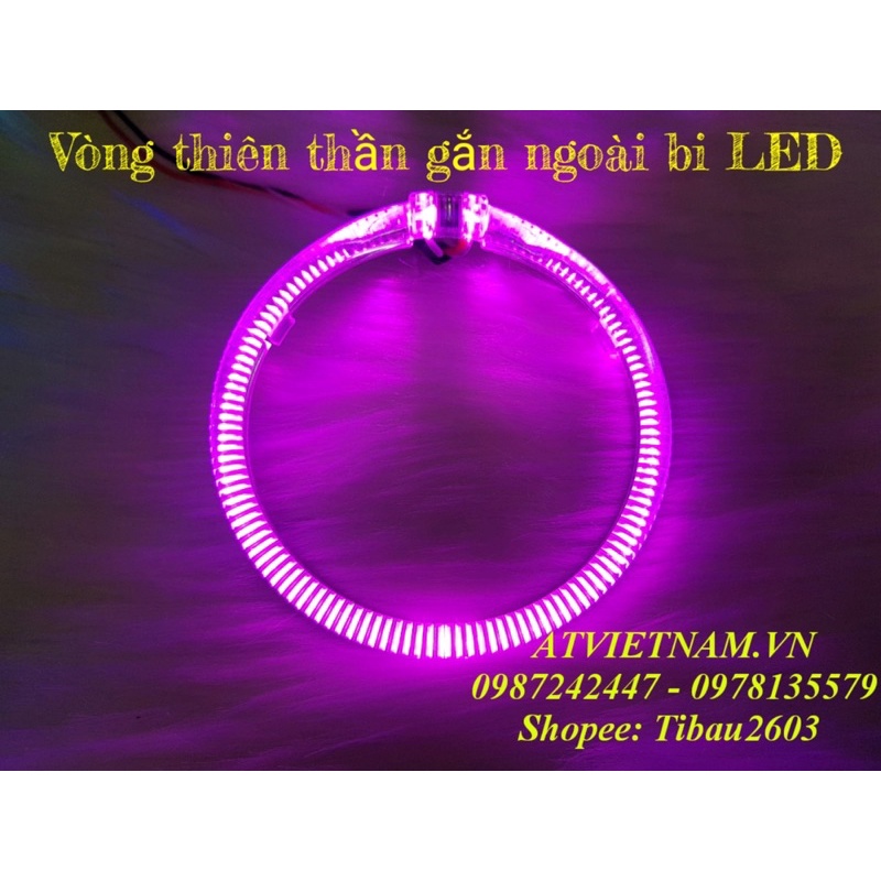 Vòng AE thiên thần 1 màu size 95mm dùng cho bi cầu 3 inch - Angel Eye