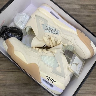 (FREESHIP) ảnh thật giày thể thao JD 4 off white