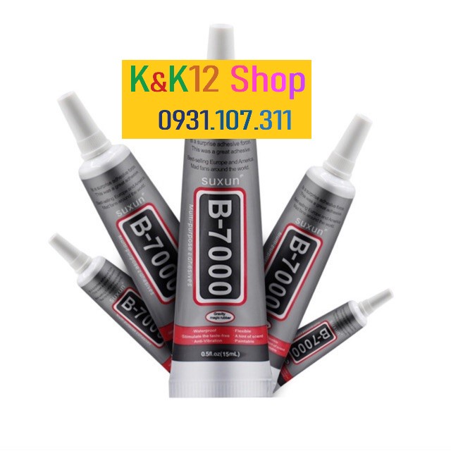 Keo dán đa năng B7000, Keo dán màn hình, cảm ứng, đính trang sức