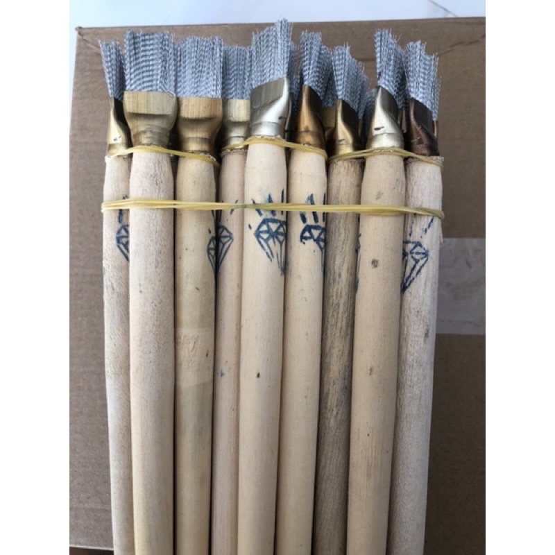 Cọ Sắt Cán Gỗ - Cọ Sắt Đánh Rỉ Sét