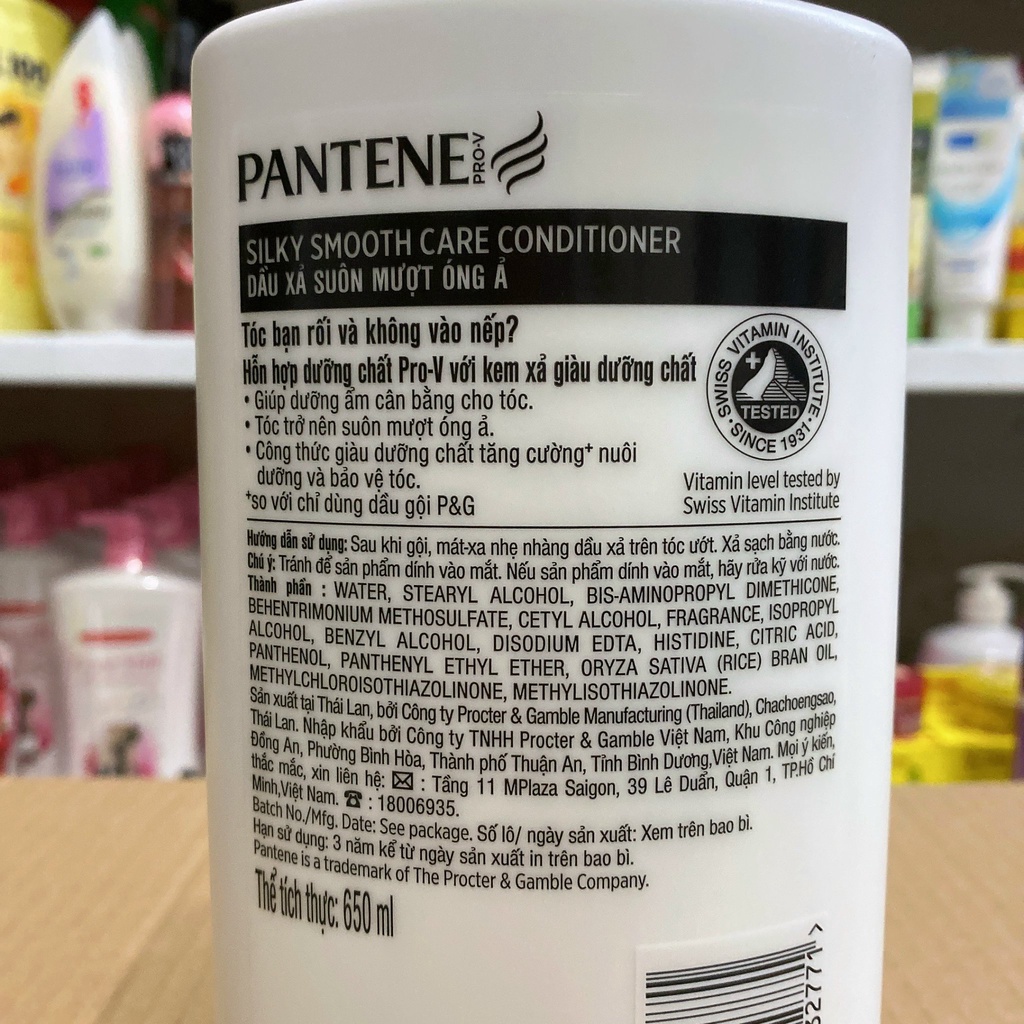 Dầu xả PANTENE giàu dưỡng chất 650ml