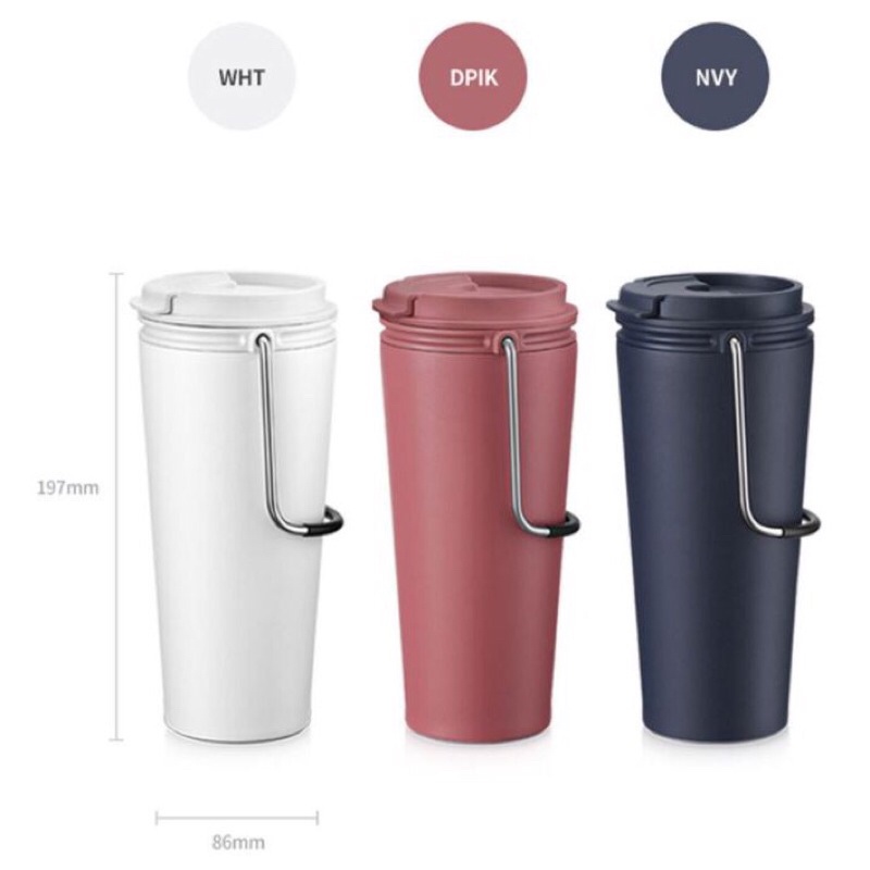 LHC4269NVY - LY GN LOCKnLOCK BUCKET TUMBLER 540ML - MÀU XANH NAVY