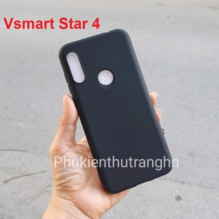 Ốp lưng Vsmart Star 4 dẻo đen cao cấp chống bám vân tay
