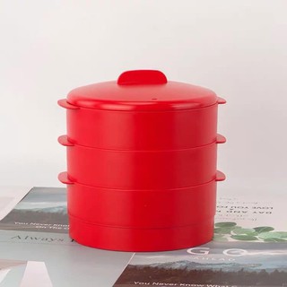 Xửng hấp tupperware 3 tầng stream it paradise