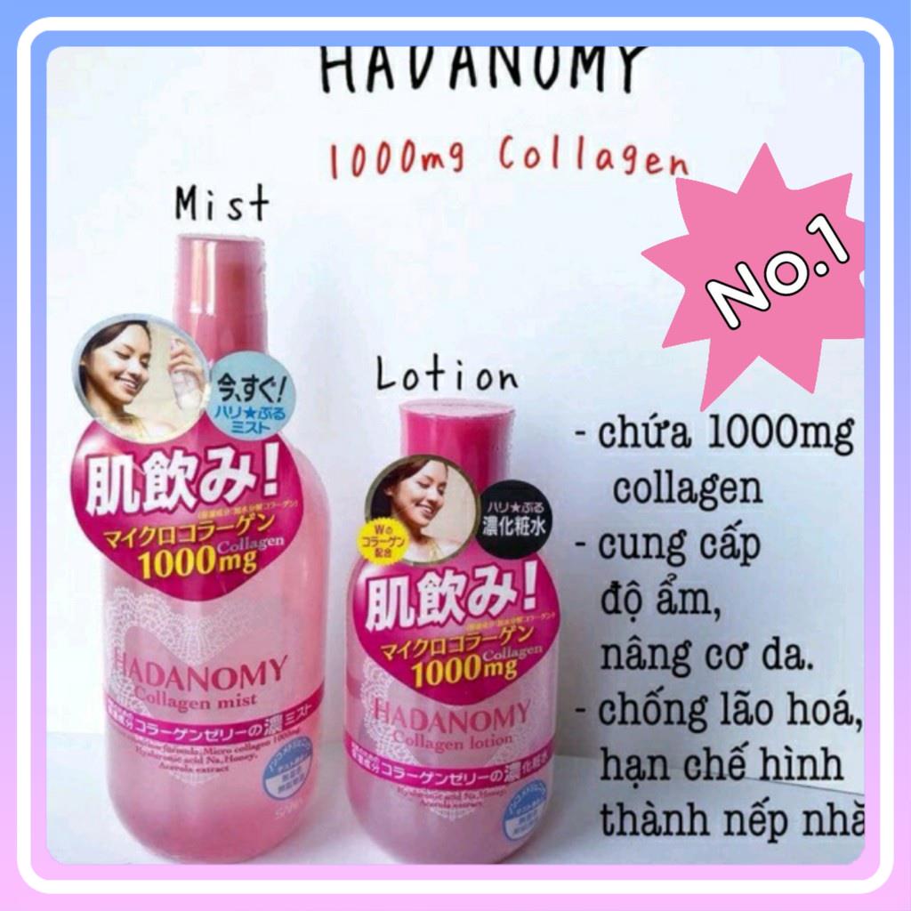 Xịt khoáng dưỡng ẩm MIST HADANOMY cho da mịn, căng bóng, tươi trẻ,250ml