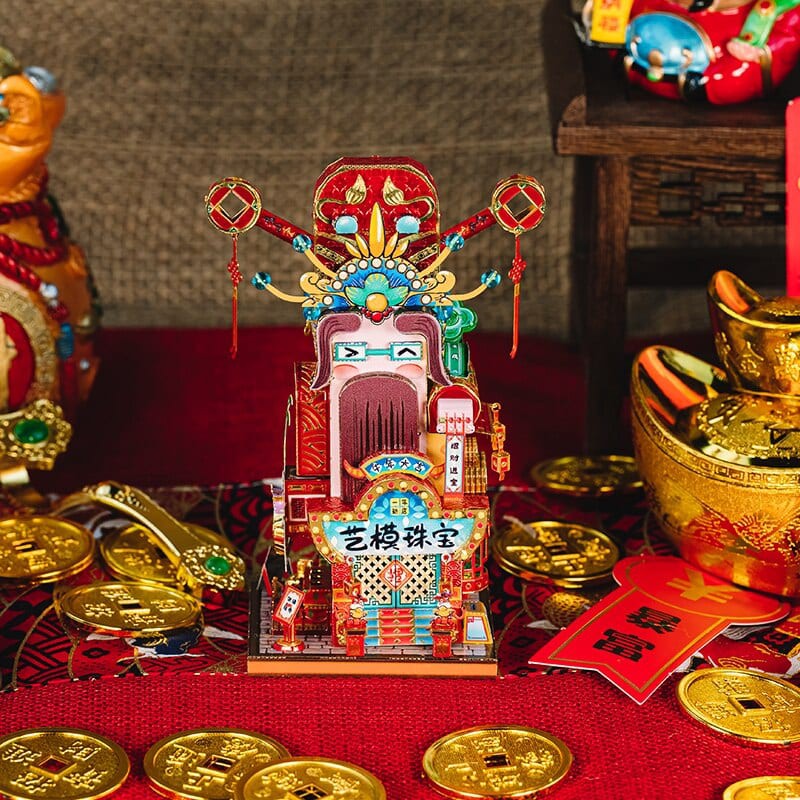 Đồ Chơi Lắp Ráp Mô Hình 3D Bằng Kim Loại MU Châu Báu Của Thần Tài [Chưa Rá