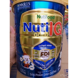 SỮA BỘT NUTI IQ GOLD STEP 3 - STEP 4 - 1,5kG