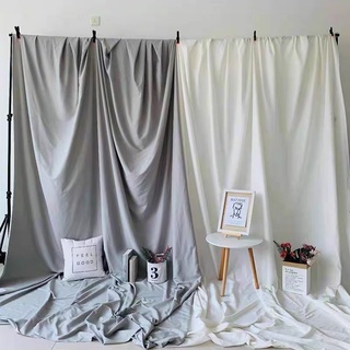 Phông nền chụp ảnh vải trơn chụp Lookbook các màu trắng xám