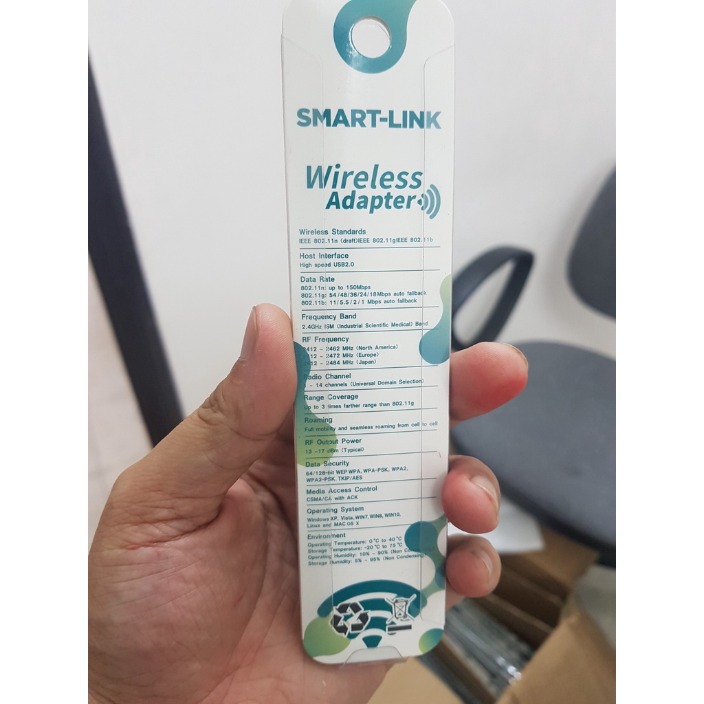 Usb thu wifi SMART-LINK Wireless-N