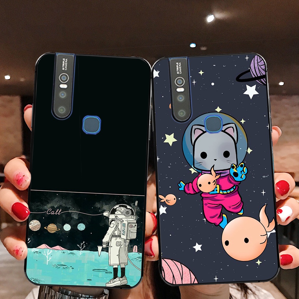 Ốp lưng Vivo V15 - Vivo V15 Pro mẫu  vũ trụ ốp phi hành gia cực đẹp