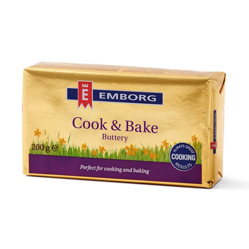 Bơ nhạt Cook & Bake Emborg (80%) 200gr