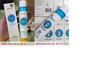 Kích trắng white body 50 plus