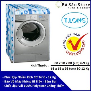[Bao Trùm Máy Giặt] Cửa Trước Cao Cấp - Thanh Long