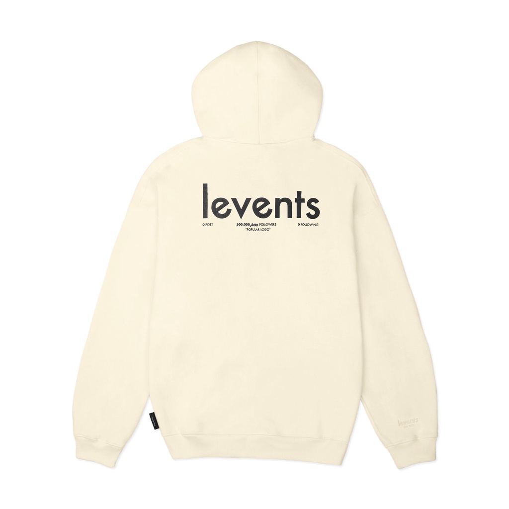 Áo Hoodie Levents Popular Logo 2.0/ Cream