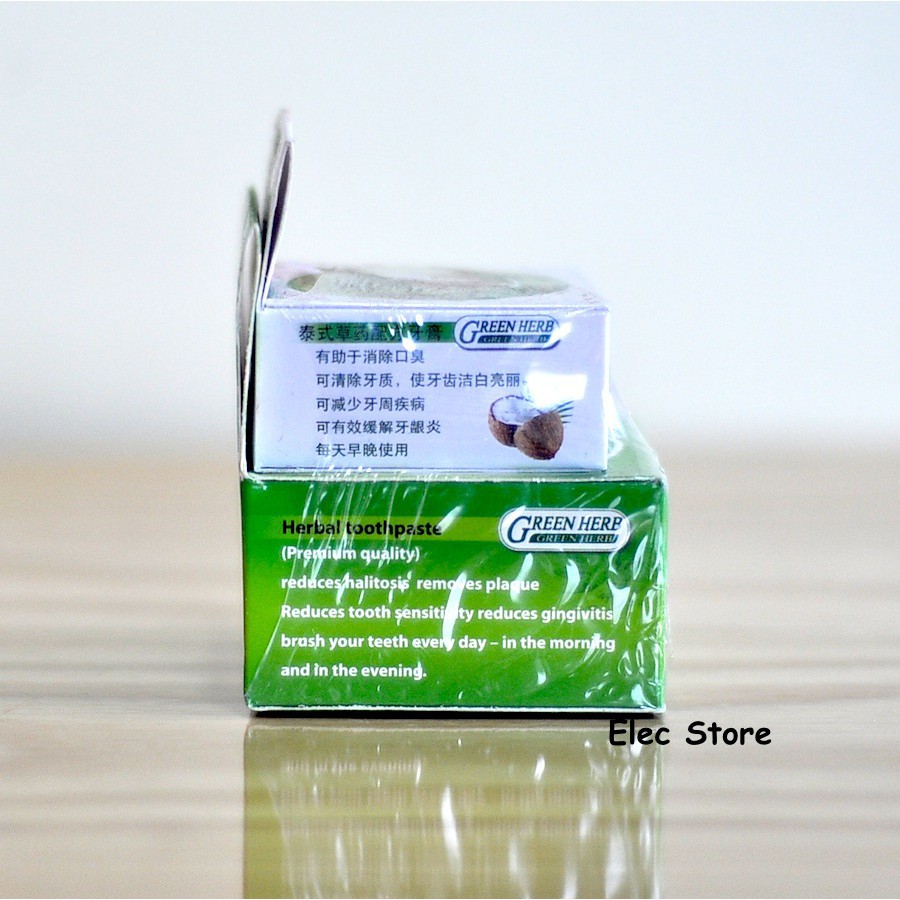 Kem trắng răng Green Herb 25g Thái Lan