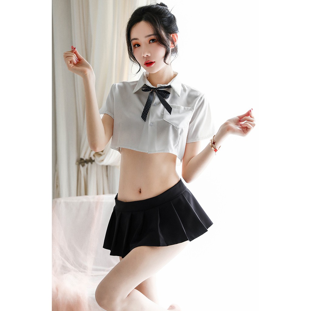 Đồ ngủ sexy cosplay nữ sinh ngây thơ 385