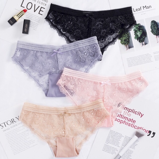 Combo 3 Quần lót ren sexy cao cấp Quảng Châu QL003 | BigBuy360 - bigbuy360.vn