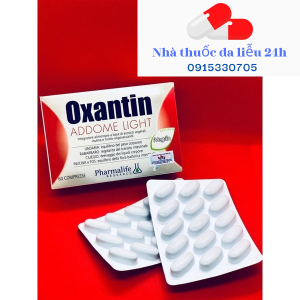Viên Uống OXANTIN ADDOME LIGHT Pharmalife Hỗ Trợ Giảm Cân - Nhà thuốc da liễu 24h