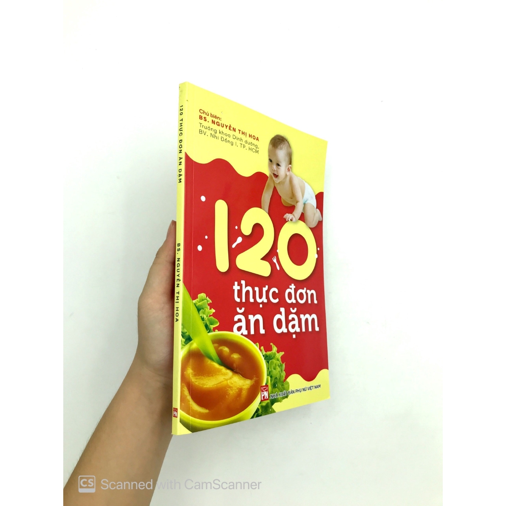 Sách - 120 Thực Đơn Ăn Dặm (Tái Bản)