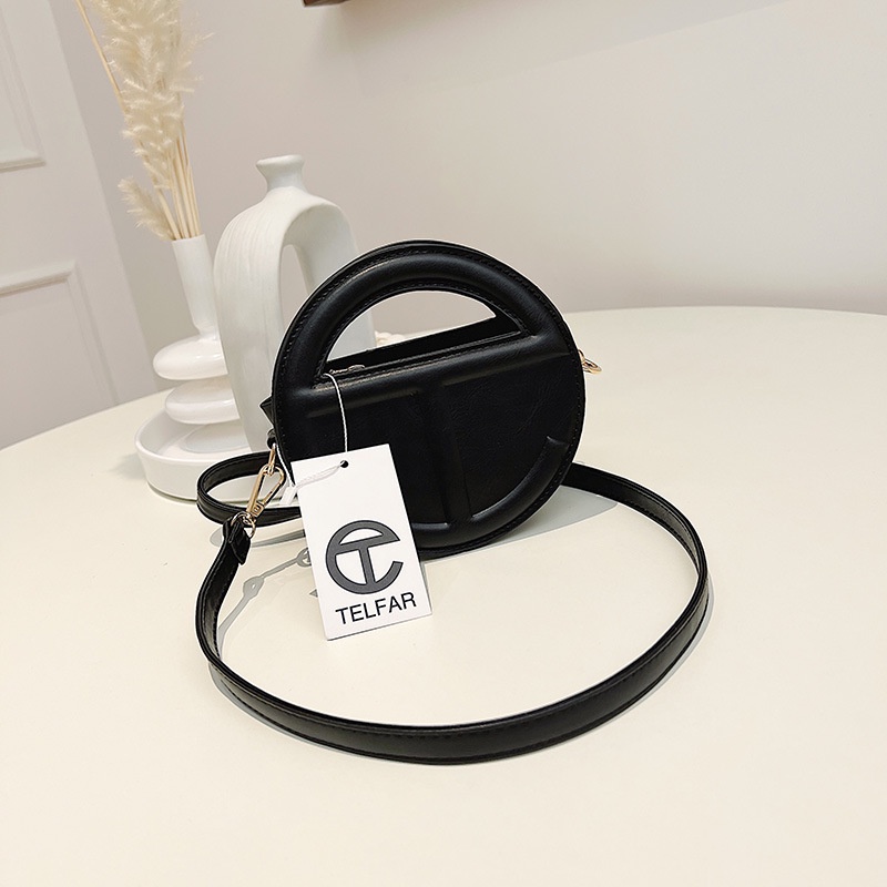 Túi Đeo Chéo Hình Tròn Nhỏ Phong Cách Âu Mỹ Thời Trang