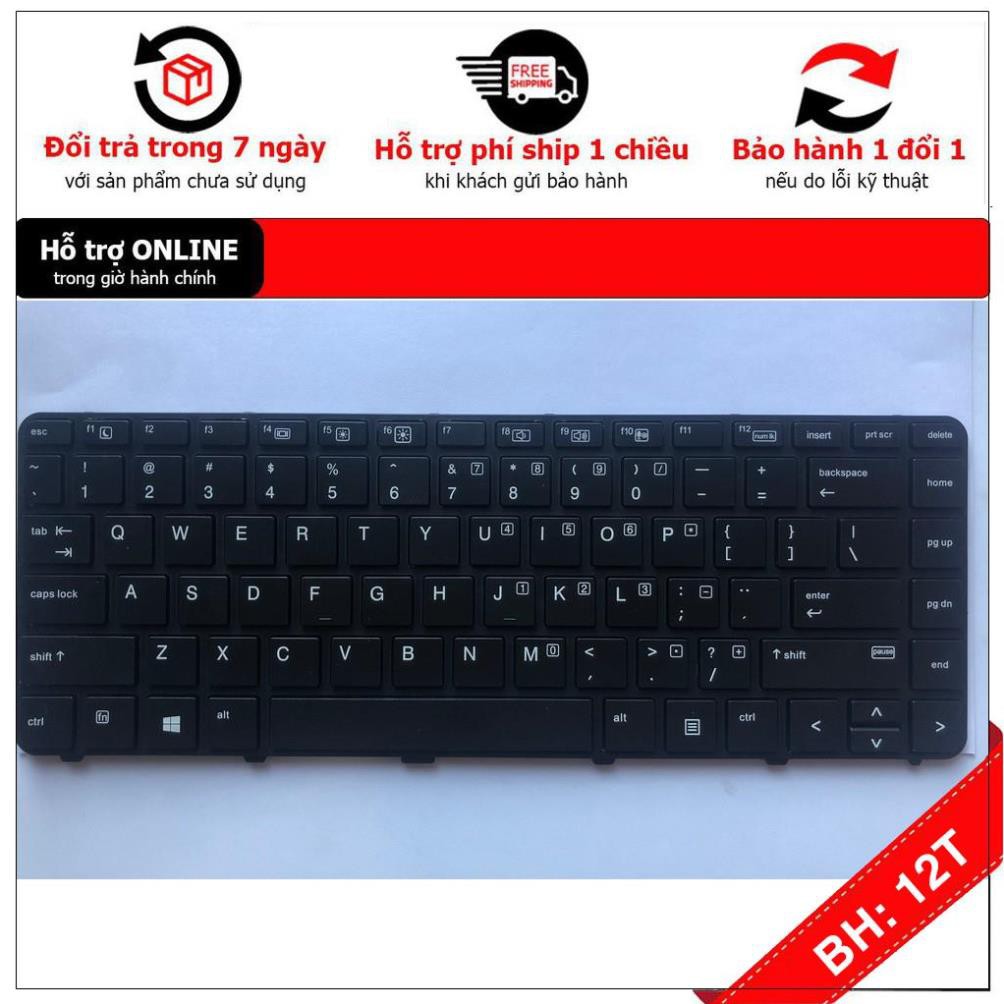 [BH12TH] Bàn Phím Laptop HP ProBook 430 440 G3 G4 640 645 G2 Hàng Mới 1005 Bảo Hành 12 Tháng Toàn Quốc