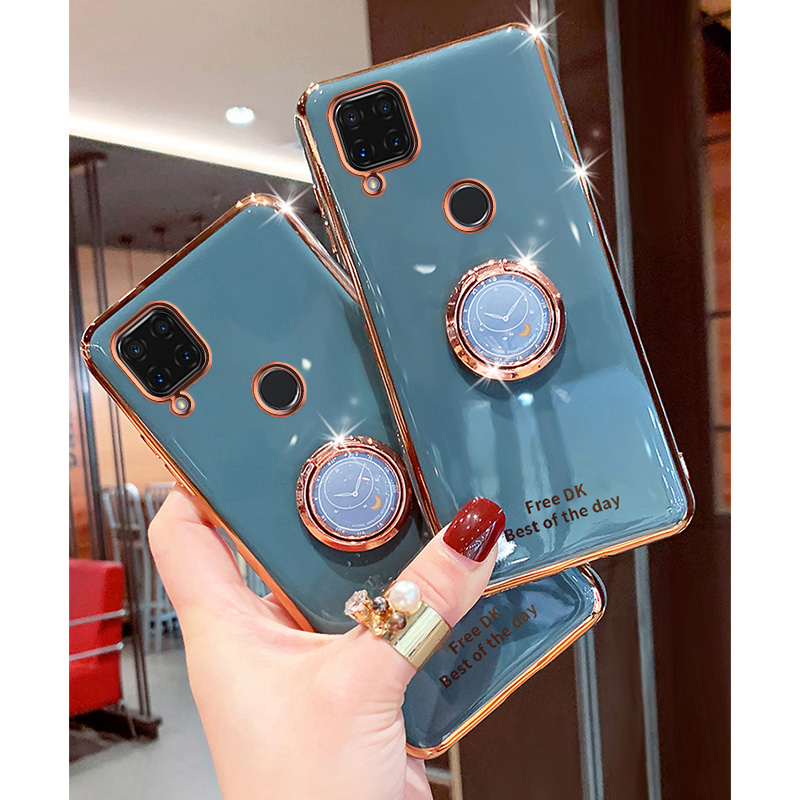 Ốp lưng realme C15 c11 2021 c11 2020 realme 8i 8 pro c12 c25 c25s c25y c21y Ốp Điện Thoại Silicon Mềm Có Giá Đỡ Cho realme C15 c11 2021 c11 2020 realme 8i 8 pro c12 c25 c25s c25y c21y