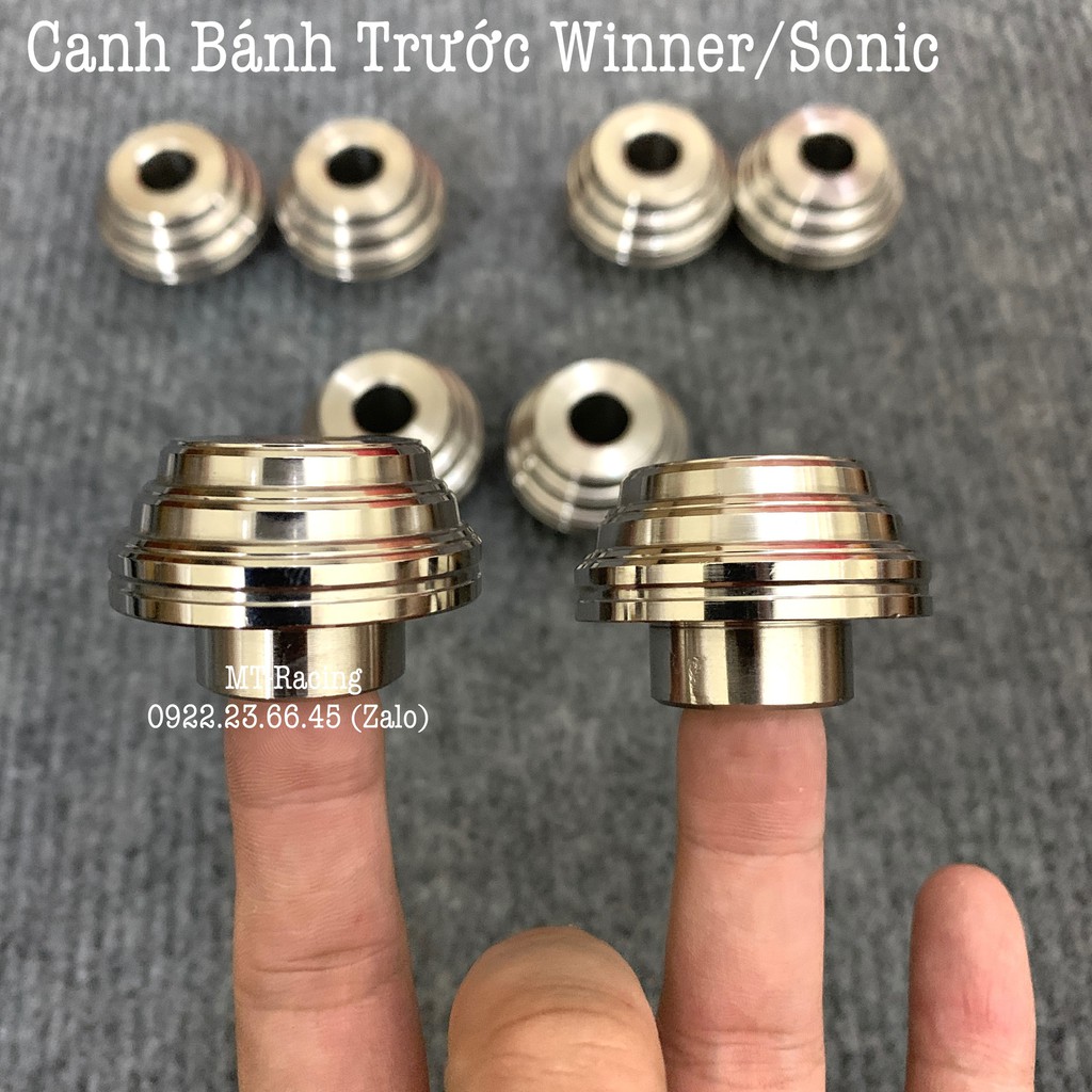 Canh Bánh Trước Inox 304 Cho Winner Sonic Nguyên Khối Sáng Bóng