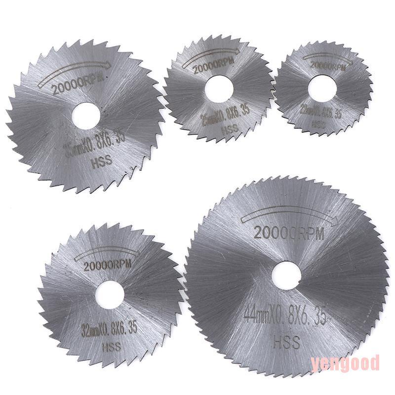 Bộ 7 lưỡi cưa tròn hss chuyên dụng chất lượng cao