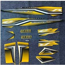 (quá rẻ) trọn bộ tem xe SIRIUS RC  màu đỏ-xanh-