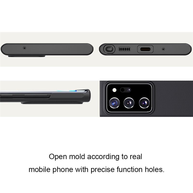 Ốp điện thoại NILLKIN bằng PC cứng mặt nhám thời trang cho Samsung Galaxy Note 20 Ultra