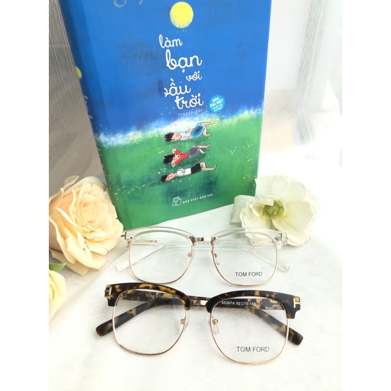 Gọng Kính Nam Nữ Nhựa Dẻo Mắt Kính Bọc Hợp Kim | BigBuy360 - bigbuy360.vn