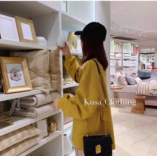 Áo nỉ len cổ 3 phân hàng Quảng Châu ( hình thật/ sẵn)