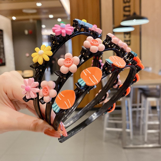 Cài tóc trang trí bông hoa dễ thương thời trang xinh xắn cho nữ