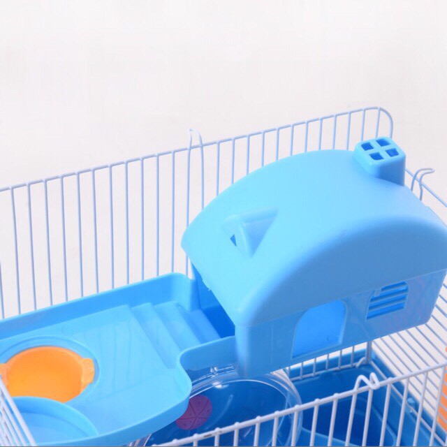 (HOẢ TỐC HCM) Lồng mặt hề full phụ kiện cho hamster