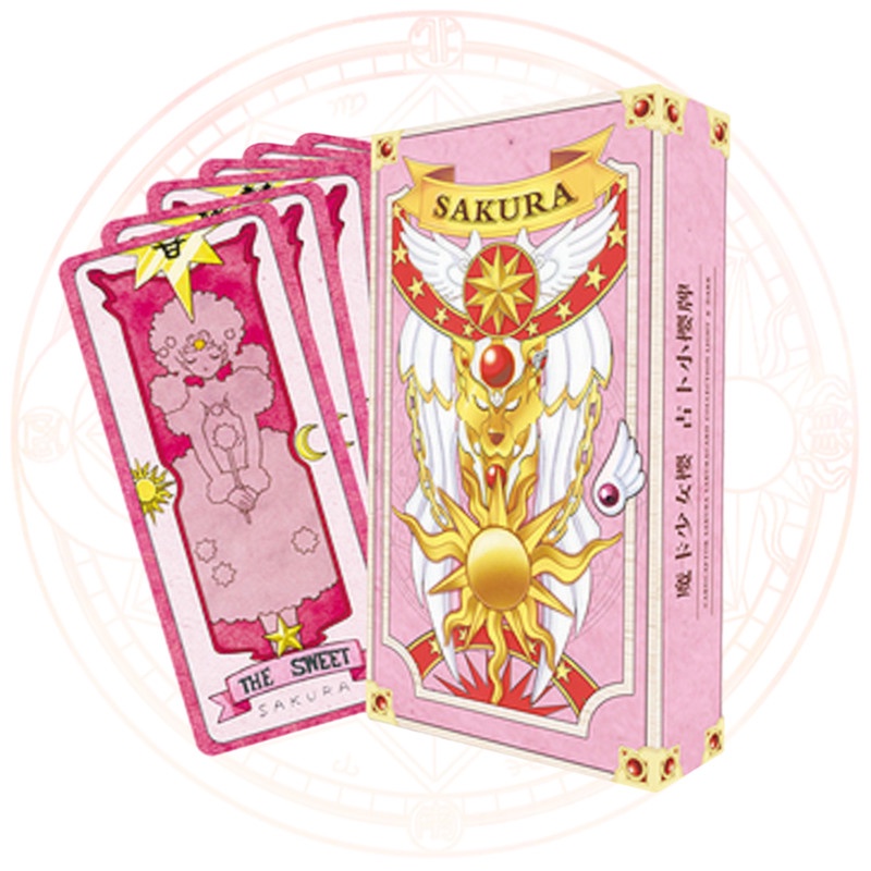 Set 56 Thẻ Bài Tarot+Extra 3 TCG Cardcaptor Sakura