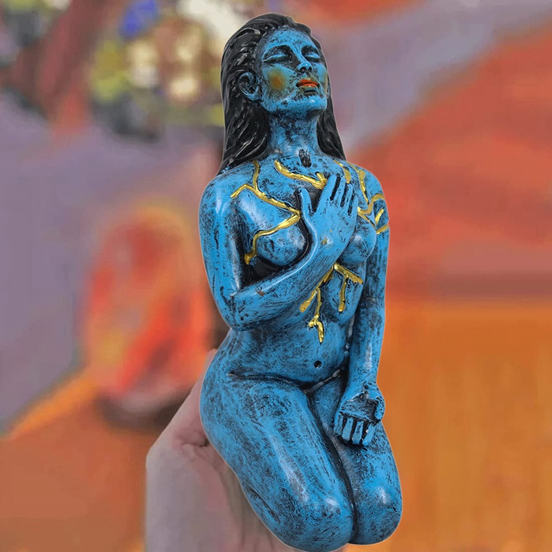 Mô Hình Tượng Nữ Thần Tự Làm Bằng Nhựa Resin Trang Trí