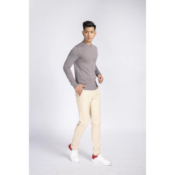 Áo len nam KWIN - Aristino cao cấp, dáng ôm, chất len đẹp không bai gião, mềm mịn, đủ size - KWO003W8 ):>