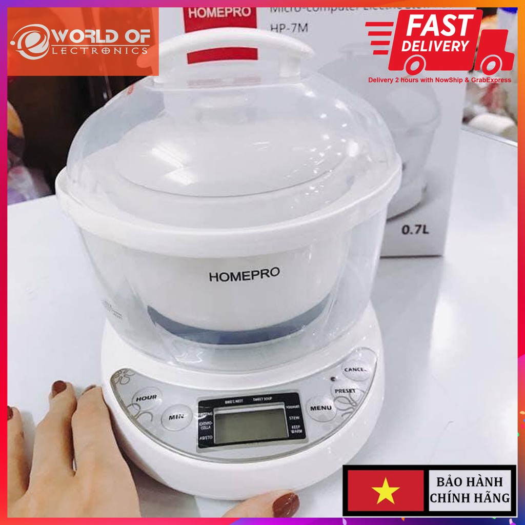 Nồi chưng yến nấu chậm đa năng Homepro Thái Lan 700ml