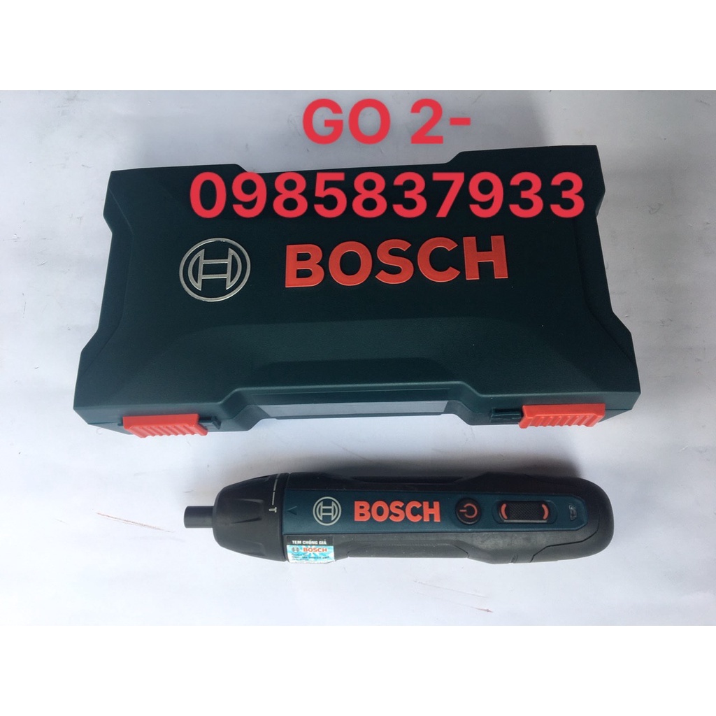 Máy vặn vít dùng pin Bosch Go 2 chính hãng dùng tháo lắp ốc vít trong các thiết bị gia đình