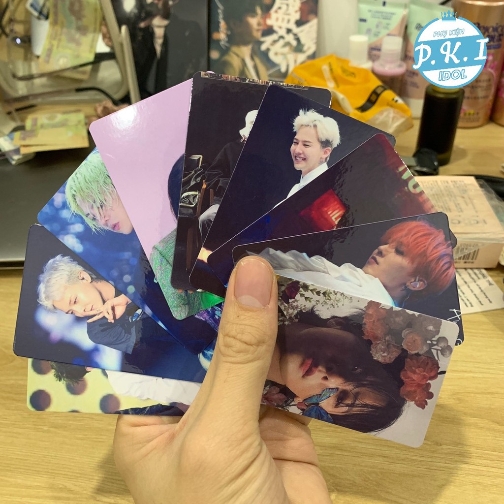 SET 9 Card Ảnh G-Dragon Siêu Chất